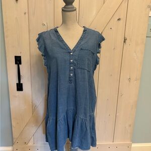 Pilcro Cute Denim Dress